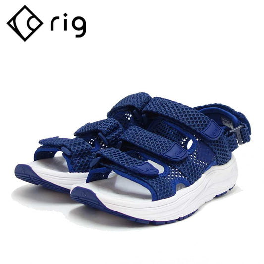 rig リグ kuvaa(クーバ) 0008 カラー:ネイビー(ユニセックス) スポーツ サンダル 疲労回復 腰痛対策 リラックス効果 ストレス軽減「靴」