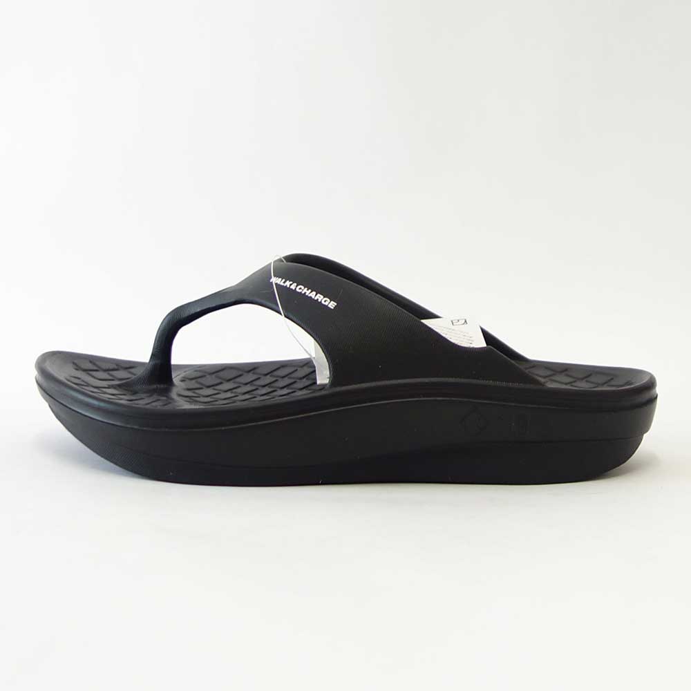rig リグ Flip Flop 2.0(ユニセックス) 0012 カラー:ブラック スポーツ サンダル 疲労回復 腰痛対策 リラックス効果 ストレス軽減「靴」