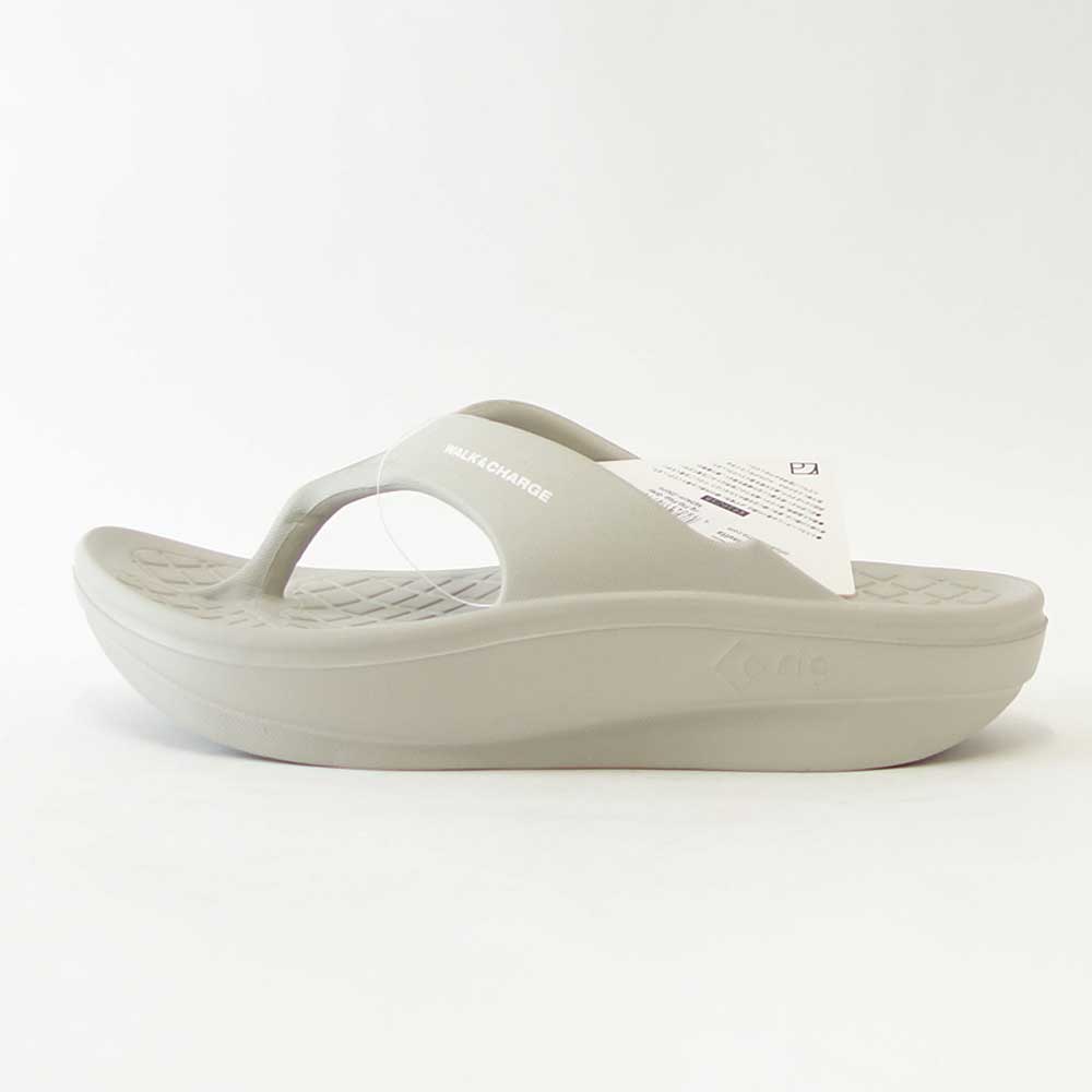 rig リグ Flip Flop 2.0(ユニセックス) 0012 カラー:グレー スポーツ サンダル 疲労回復 腰痛対策 リラックス効果 ストレス軽減「靴」