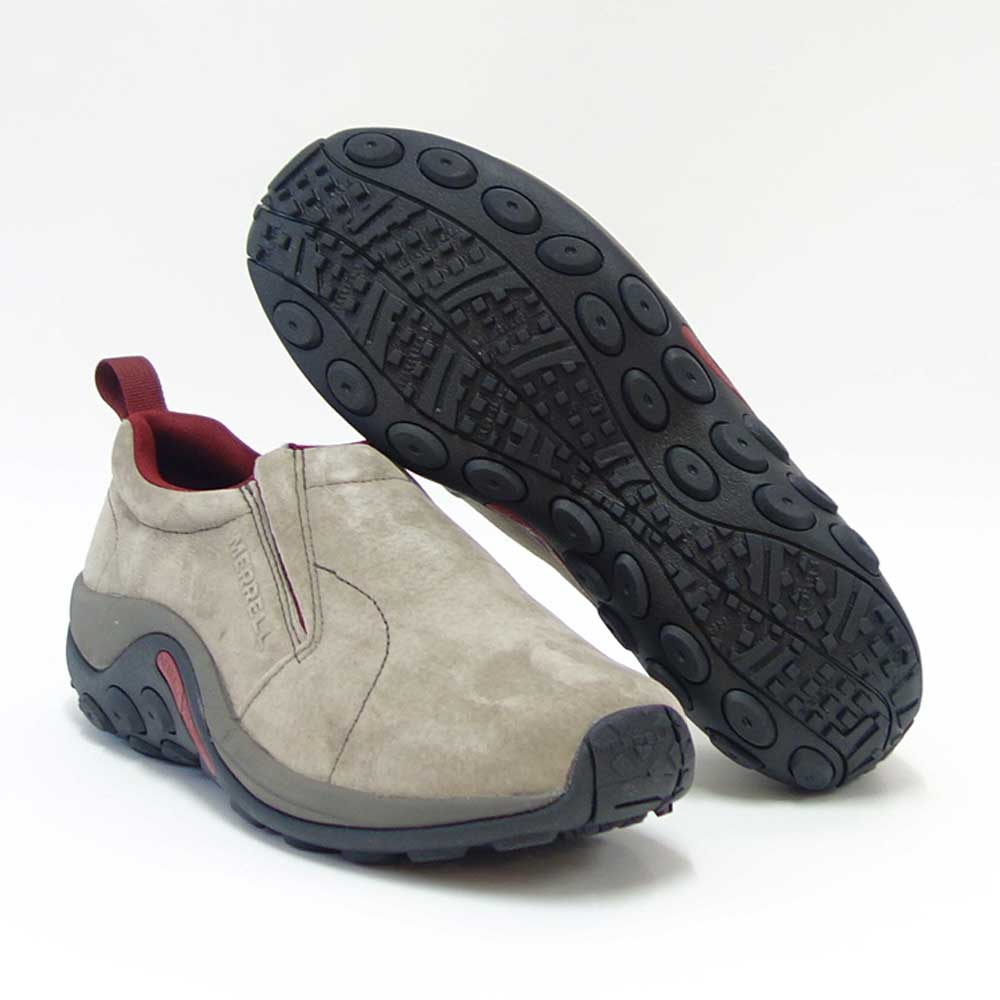 MERRELL メレル ジャングル モック JUNGLE MOC (メンズ)004493 BOULDER/RED スリッポン ウォーキング「靴」
