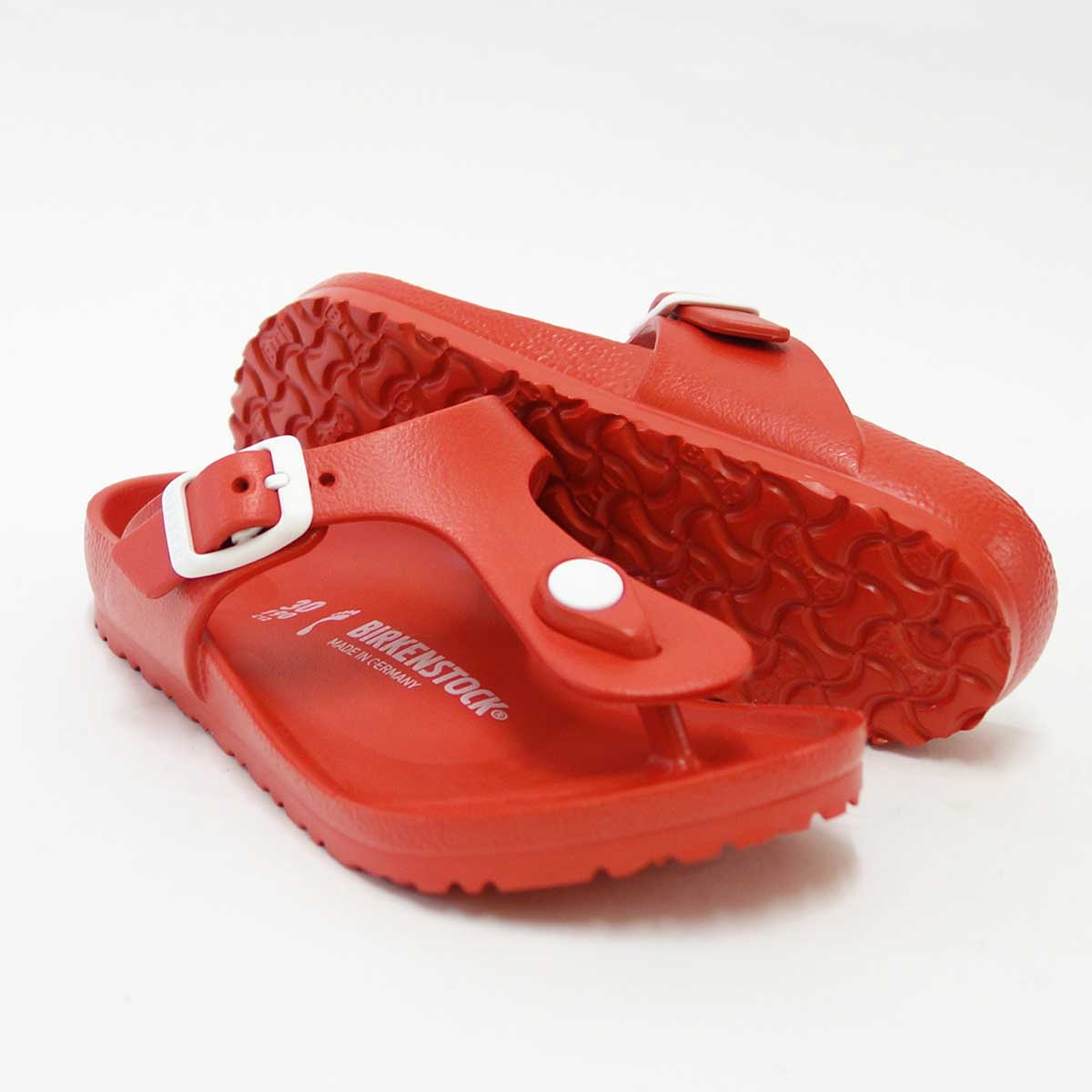 BIRKENSTOCK(ビルケンシュトック) GIZEH(ギゼ)キッズサンダル 0128393(EVA/レッド ) ドイツ製快適サンダル 「靴」子供「靴」