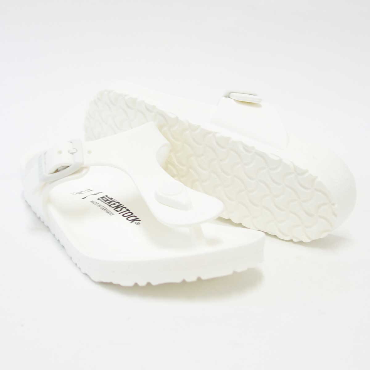 BIRKENSTOCK(ビルケンシュトック) GIZEH(ギゼ)キッズサンダル 0128403(EVA/ホワイト ) ドイツ製快適サンダル 「靴」子供 ビーチサンダル