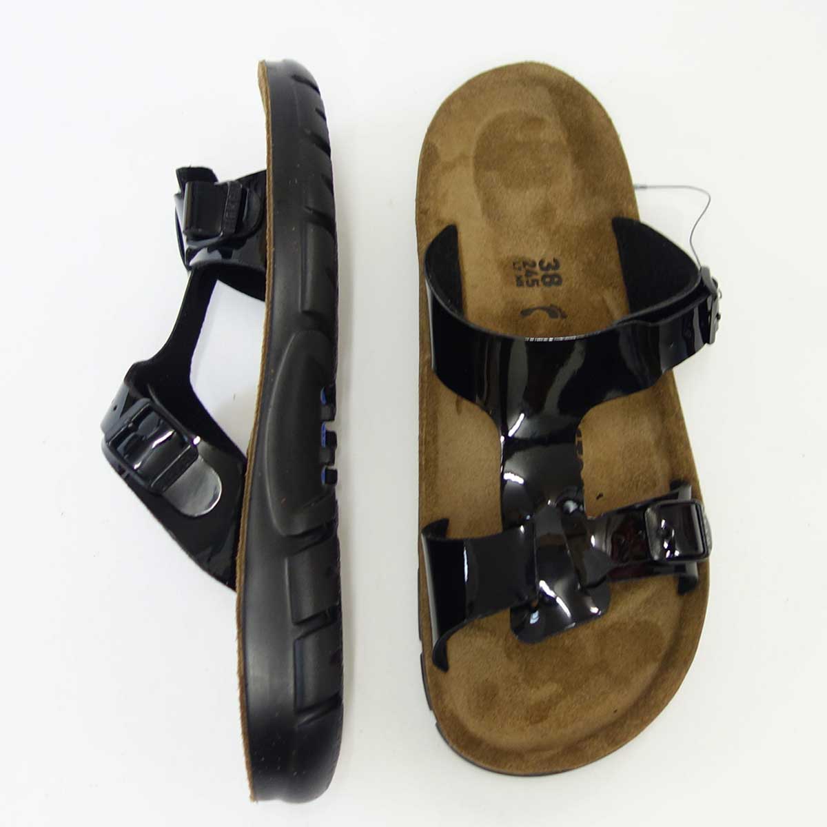 ビルケンシュトック BIRKENSTOCK プロフェッショナル  SOFIA(ソフィア) 0263183  ブラック パテント(レディース サンダル)衝撃吸収ヒールパッド 「靴 」