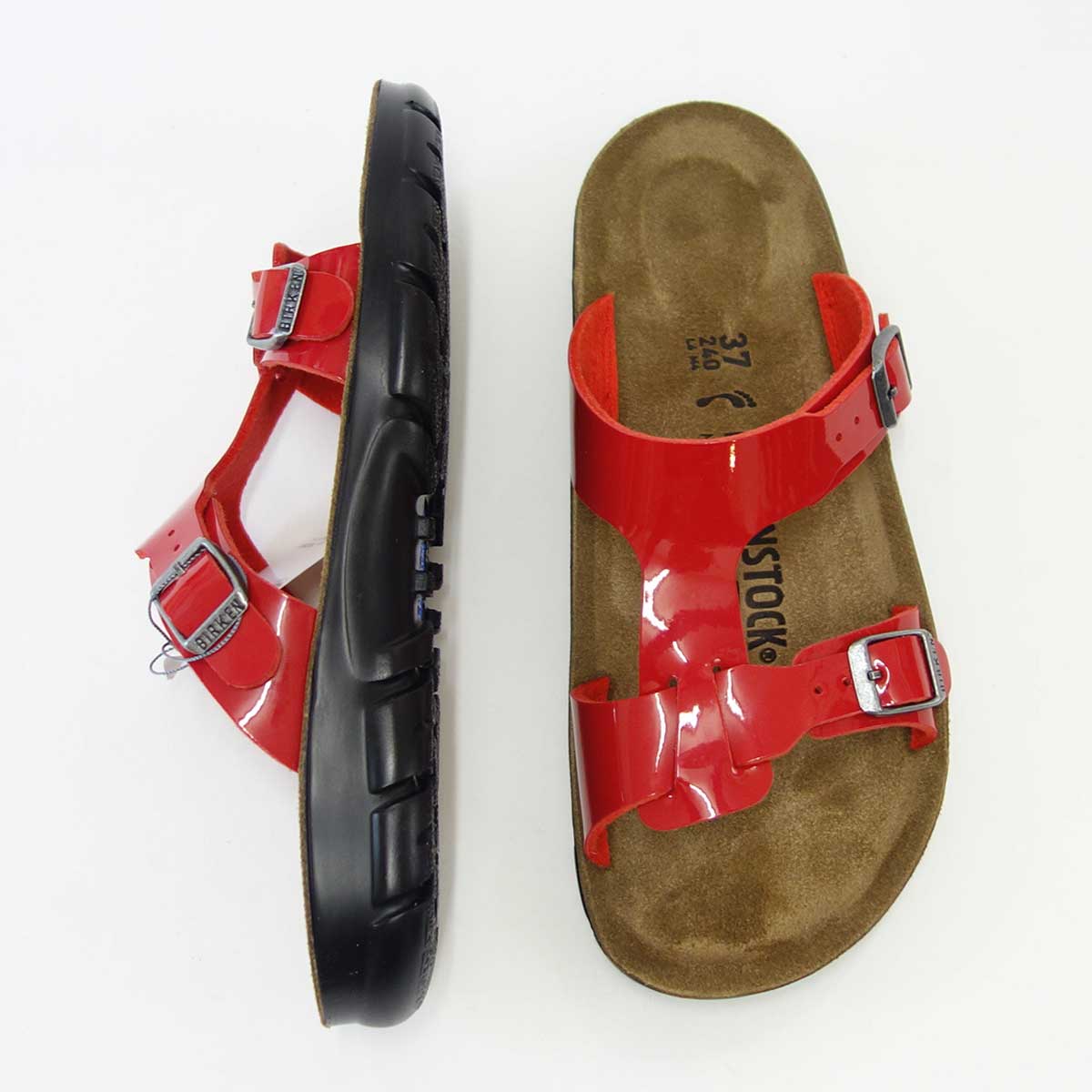 ビルケンシュトック BIRKENSTOCK プロフェッショナル  SOFIA(ソフィア) 0263263  タンゴレッド パテント(レディース サンダル)衝撃吸収ヒールパッド 「靴 」