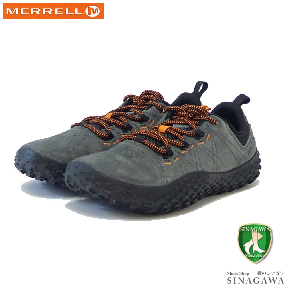 MERRELL メレル ラプト WRAPT(メンズ) 036009 グラナイト(GRANITE) ベアフットシューズ ローカット ハイキングモデル「靴」