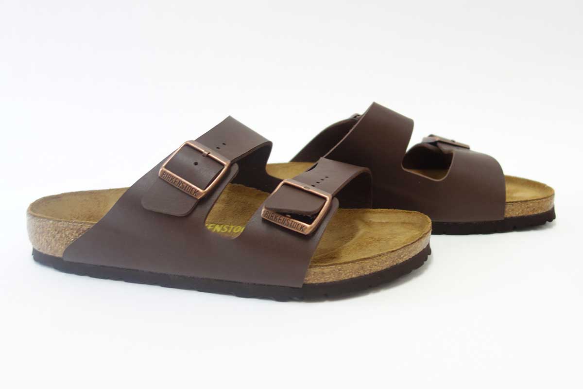 BIRKENSTOCK ビルケンシュトック ARIZONA(アリゾナ)ダークブラウン 051703 (ナローフィット 幅狭) ドイツ生まれの快適サンダル 「正規品」 「靴」