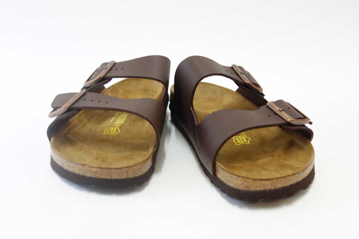 BIRKENSTOCK ビルケンシュトック ARIZONA(アリゾナ)ダークブラウン 051703 (ナローフィット 幅狭) ドイツ生まれの快適サンダル 「正規品」 「靴」