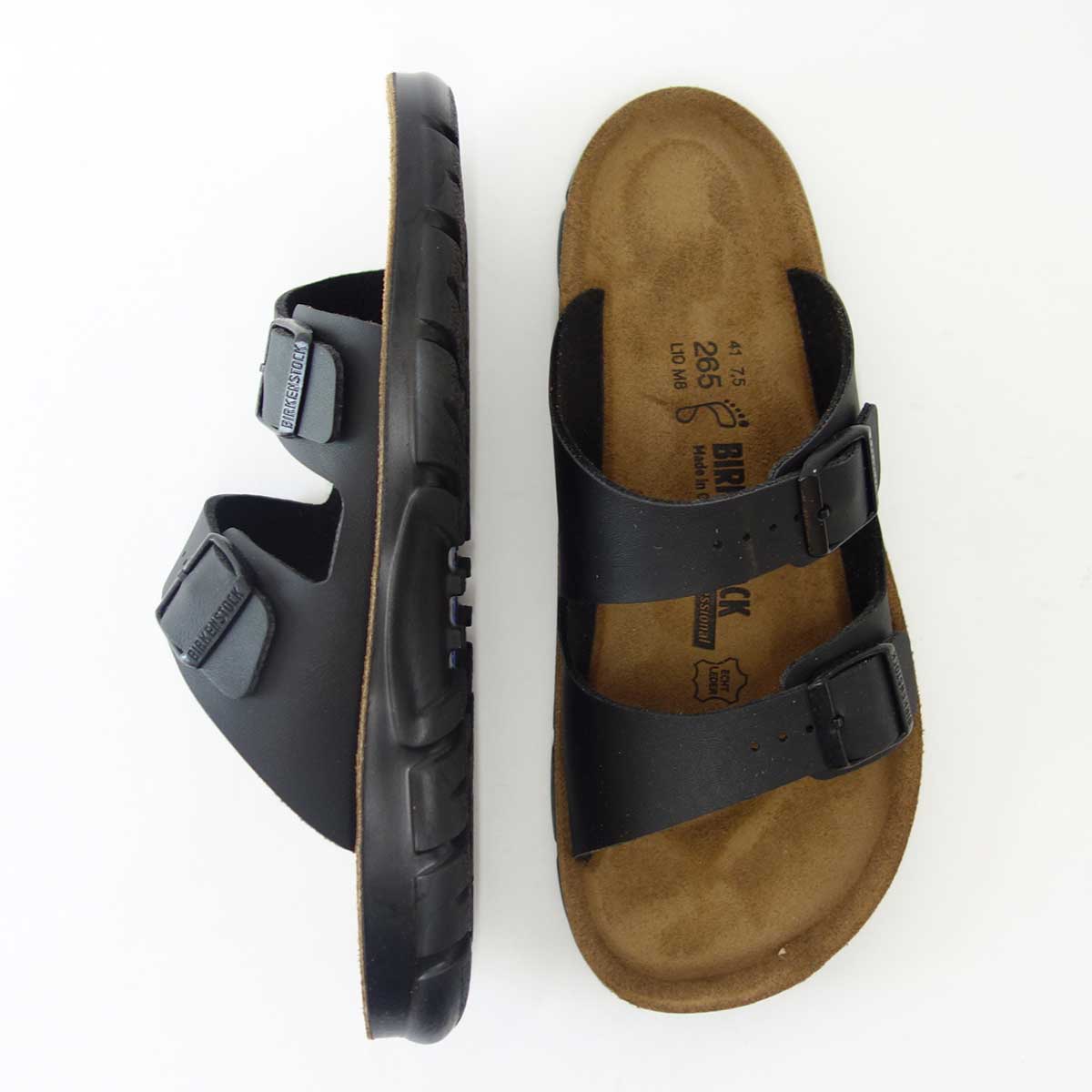 正規品 ビルケンシュトック BIRKENSTOCK プロフェッショナル ビルバオ Bilbao 520791 ブラック(メンズ) 衝撃吸収ヒールパッド 「靴」サンダル ALPRO アルプロ