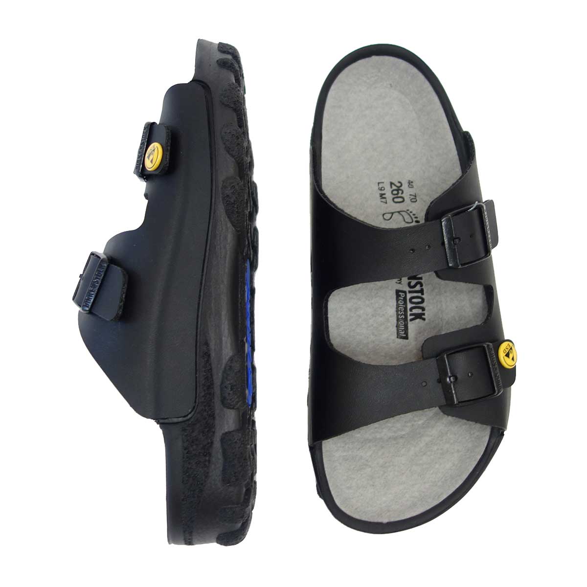 ビルケンシュトック BIRKENSTOCK プロフェッショナル TOULON ESD(トーロン)帯電消散機能付き 0596040 ブラック(メンズ サンダル) 「靴 」