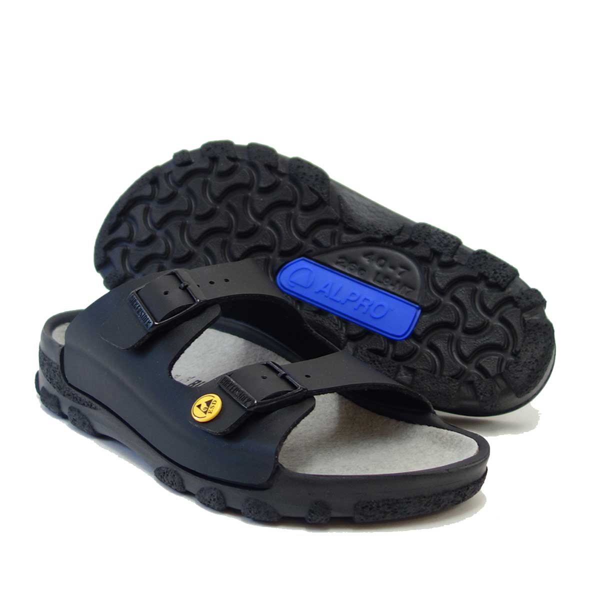 ビルケンシュトック BIRKENSTOCK プロフェッショナル TOULON ESD(トーロン)帯電消散機能付き 0596040 ブラック(メンズ サンダル) 「靴 」