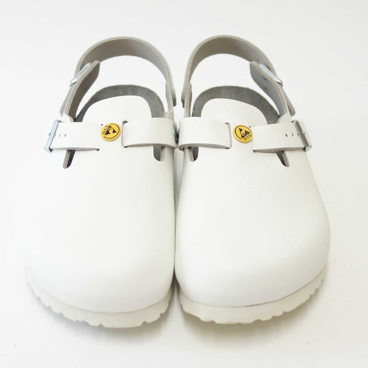 BIRKENSTOCK ビルケンシュトック プロフェッショナル Tokio(トキオ) ESD 帯電消散機能付き 061410 ホワイト(メンズ) ナチュラルな天然皮革アッパー 「靴」