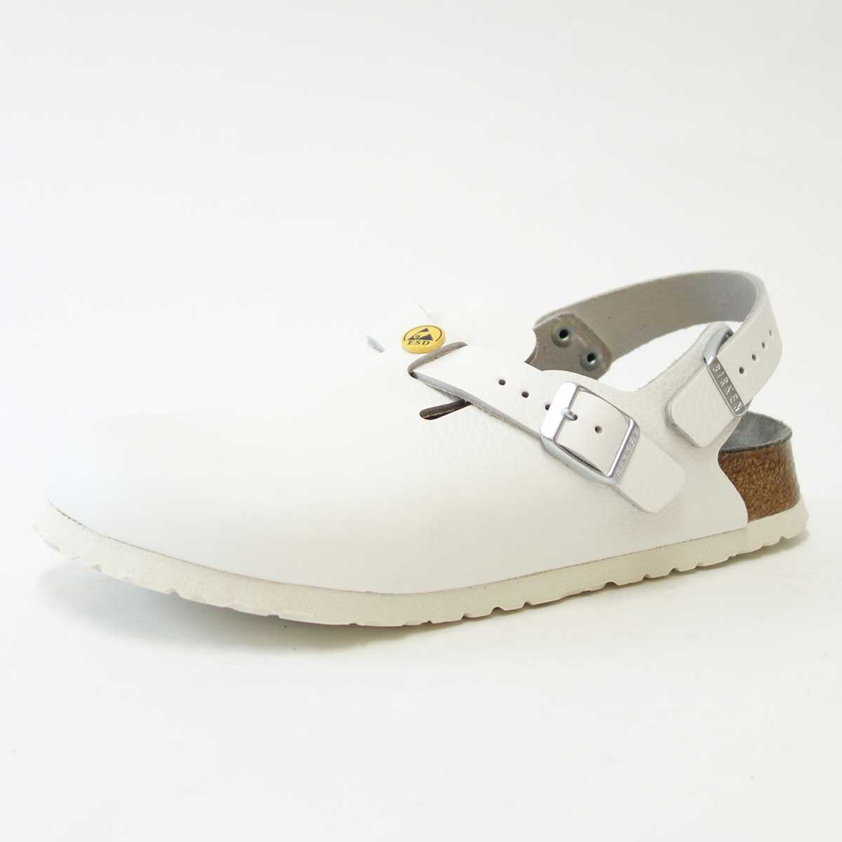 BIRKENSTOCK ビルケンシュトック プロフェッショナル Tokio(トキオ) ESD 帯電消散機能付き 061410 ホワイト(メンズ) ナチュラルな天然皮革アッパー 「靴」