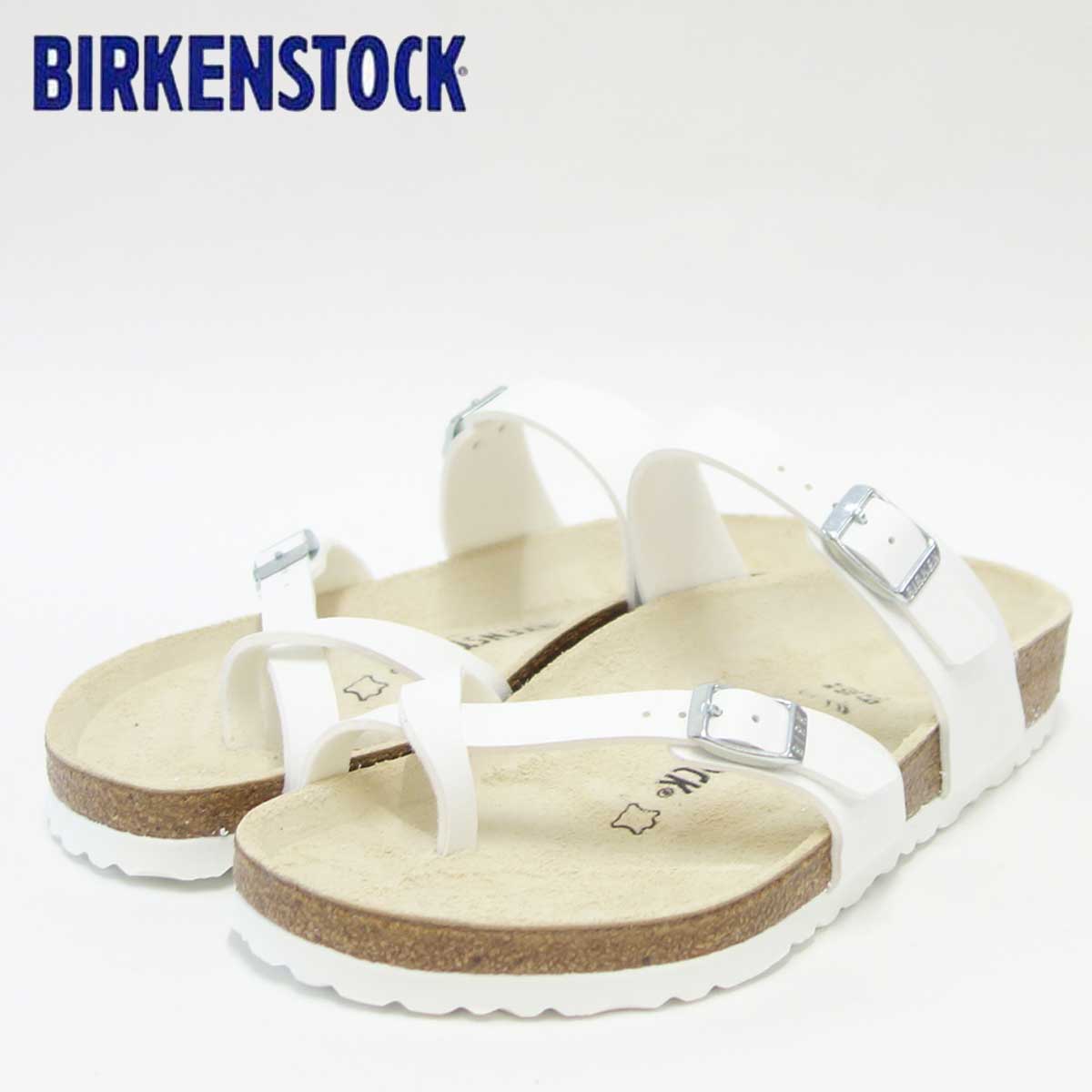 BIRKENSTOCKビルケンシュトックMAYARI(マヤリ)ホワイトGC071051(レギュラーフィット幅広)ドイツ生まれの快適サンダル「正規品」「靴」
