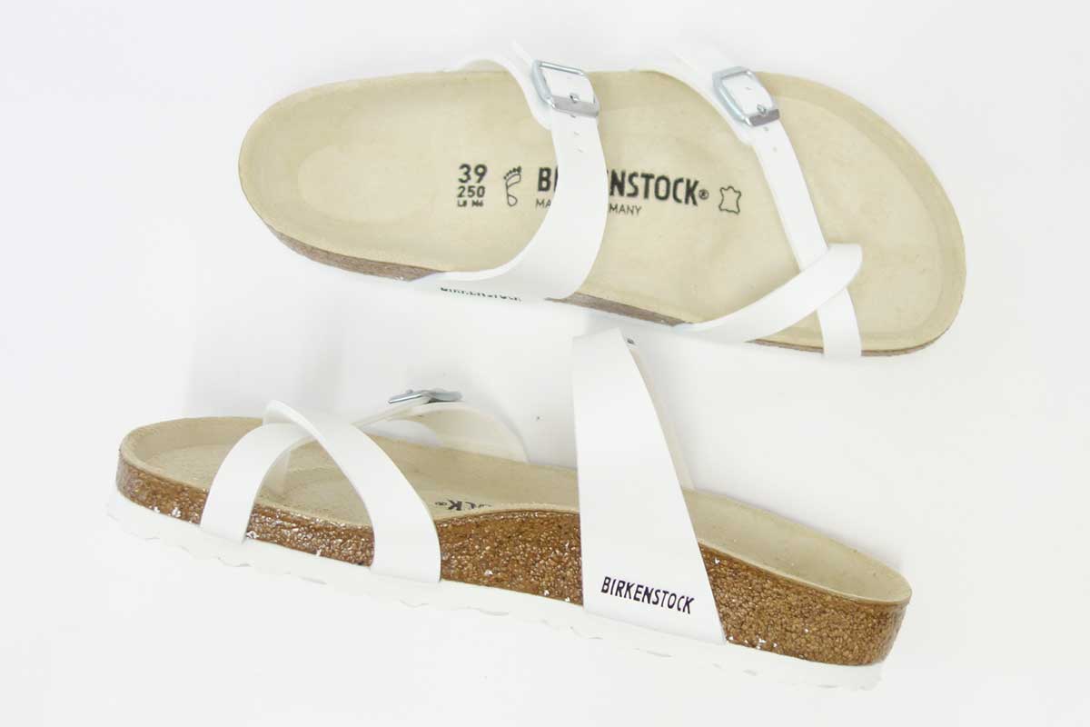 BIRKENSTOCKビルケンシュトックMAYARI(マヤリ)ホワイトGC071051(レギュラーフィット幅広)ドイツ生まれの快適サンダル「正規品」「靴」