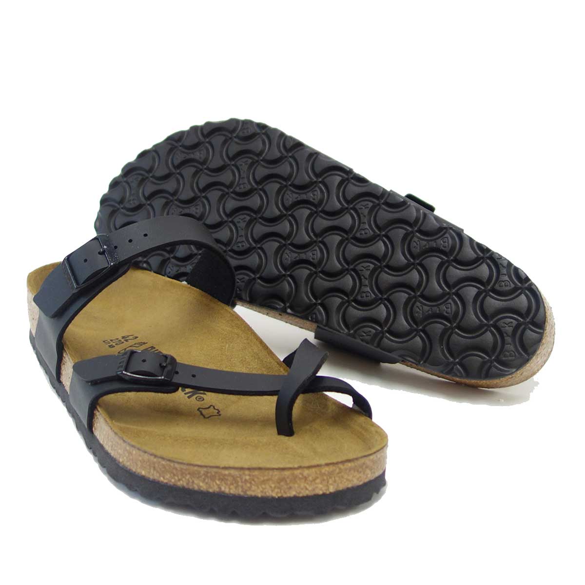 BIRKENSTOCK ビルケンシュトック MAYARI(マヤリ)ブラック 071791 (レギュラーフィット 幅広) ドイツ生まれの快適サンダル 「正規品」 「靴」