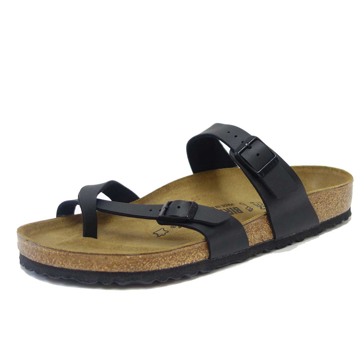 BIRKENSTOCK ビルケンシュトック MAYARI(マヤリ)ブラック 071791 (レギュラーフィット 幅広) ドイツ生まれの快適サンダル 「正規品」 「靴」