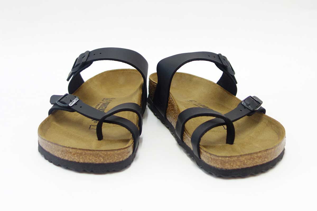 BIRKENSTOCK ビルケンシュトック MAYARI(マヤリ)ブラック 071791 (レギュラーフィット 幅広) ドイツ生まれの快適サンダル 「正規品」 「靴」