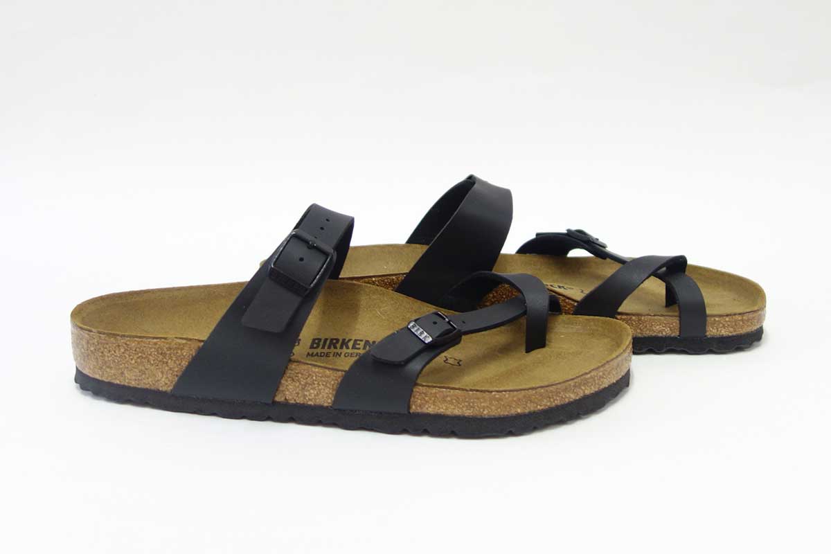 BIRKENSTOCK ビルケンシュトック MAYARI(マヤリ)ブラック 071791 (レギュラーフィット 幅広) ドイツ生まれの快適サンダル 「正規品」 「靴」