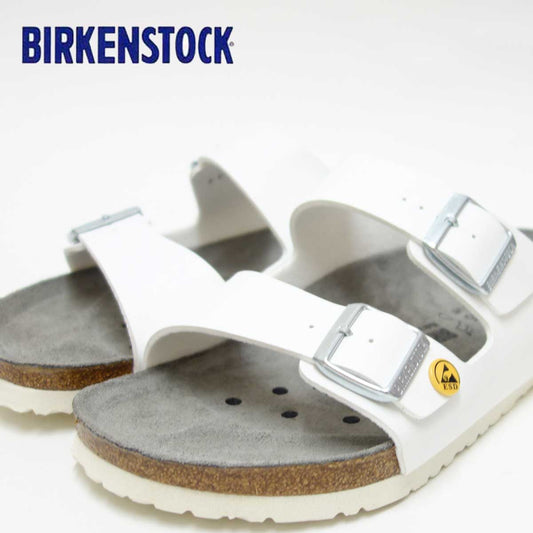 BIRKENSTOCK ビルケンシュトック プロフェッショナル  ARIZONA(アリゾナ) ESD(帯電消散機能付き)  089418 ホワイト(レディース) 「靴」サンダル ALPRO アルプロ 医療機関用