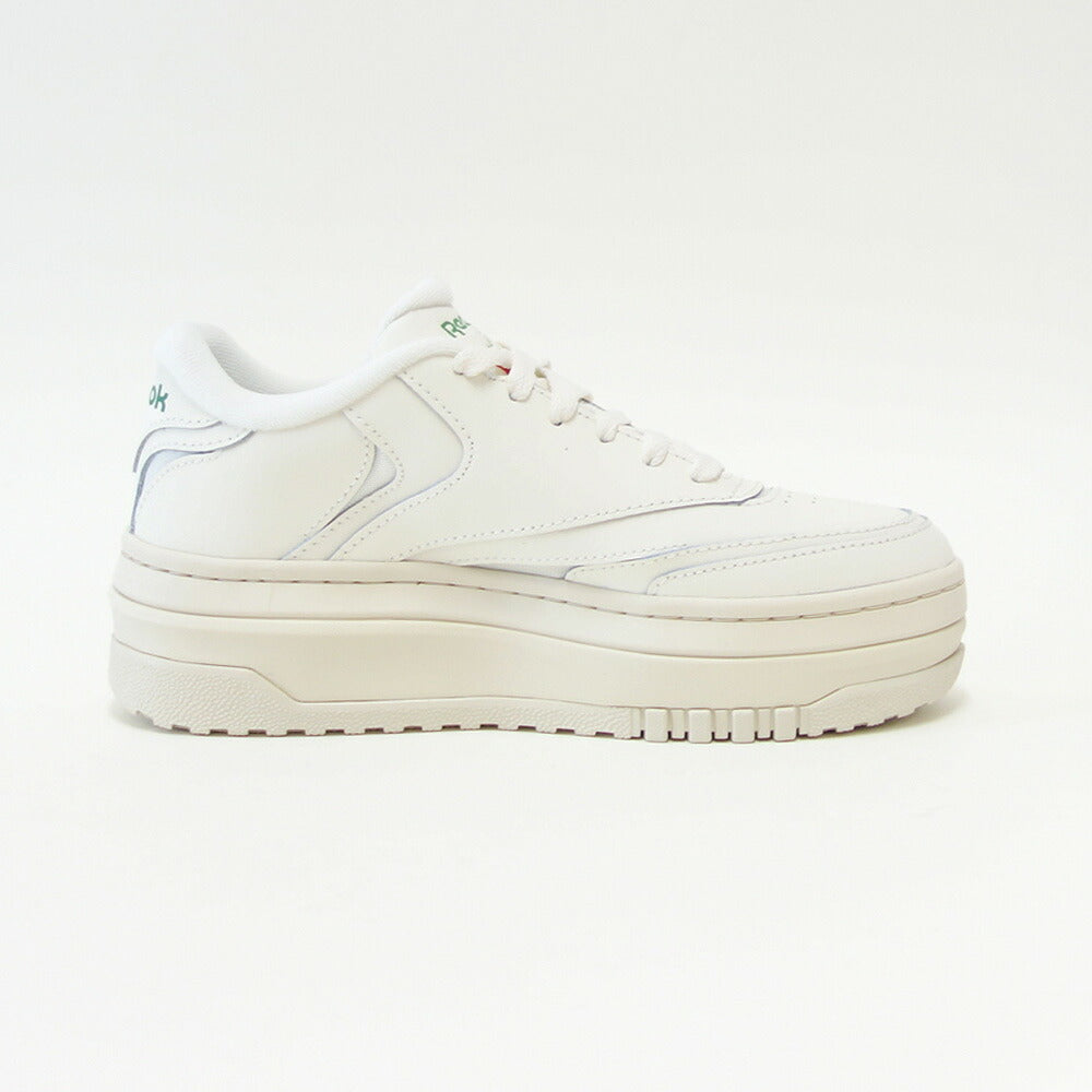 ReebokリーボックCLUBCEXTRA100010060チョーク(レディース)厚底スニーカークラシックテニスシューズ「靴」