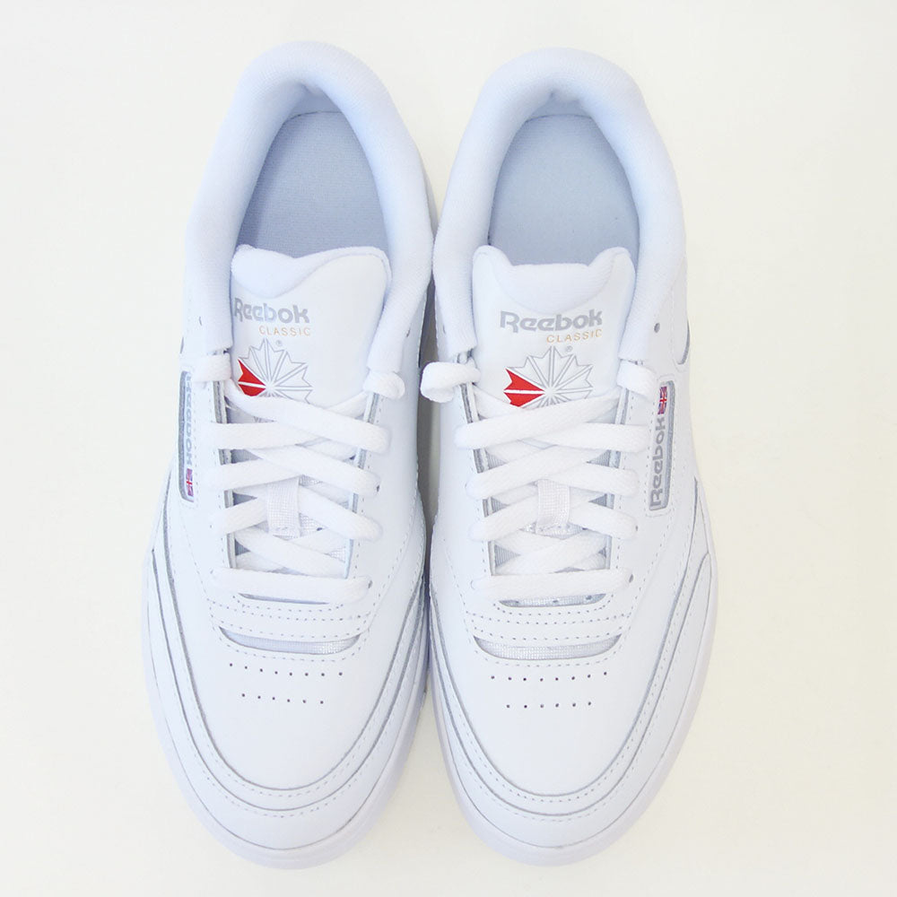 ReebokリーボックCLUBCEXTRA100033501フットウェアホワイト(レディース)厚底スニーカークラシックテニスシューズ「靴」