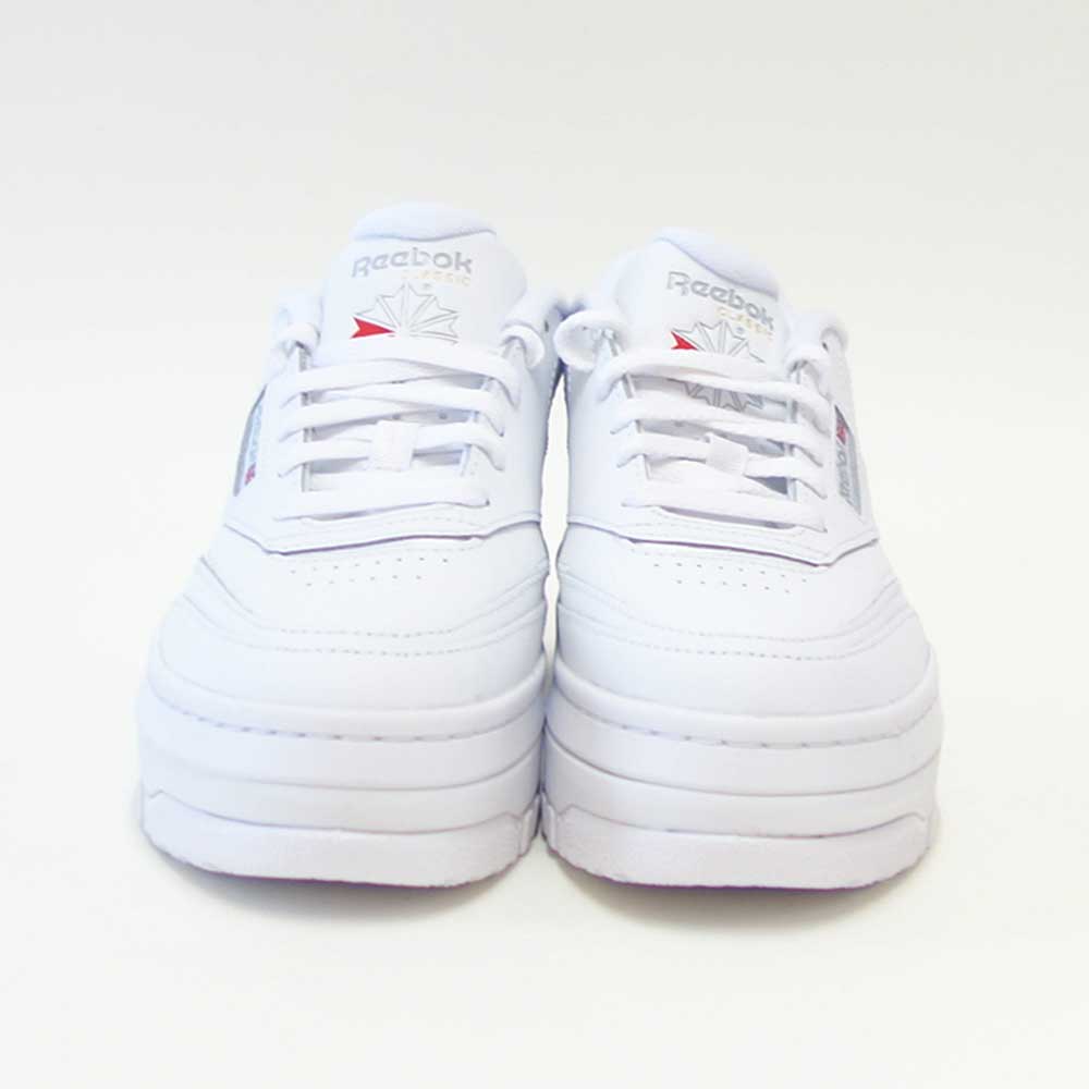 ReebokリーボックCLUBCEXTRA100033501フットウェアホワイト(レディース)厚底スニーカークラシックテニスシューズ「靴」