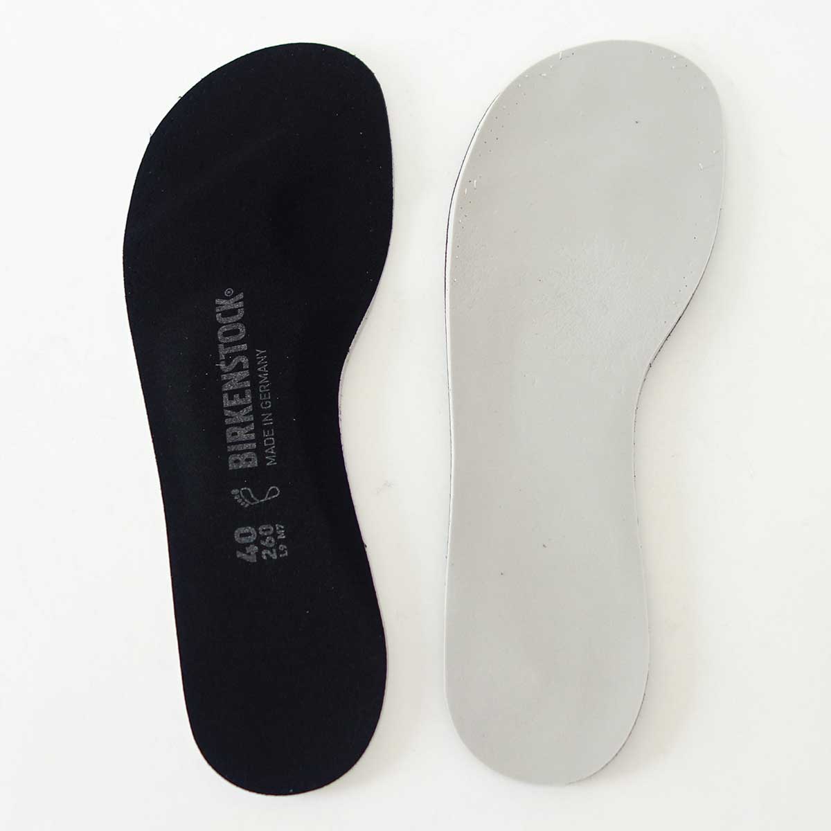 BIRKENSTOCK ビルケンシュトック インソール フットベッドインソール コンフォート シルバー 1001244 快適クッションインソール(ドイツ製)