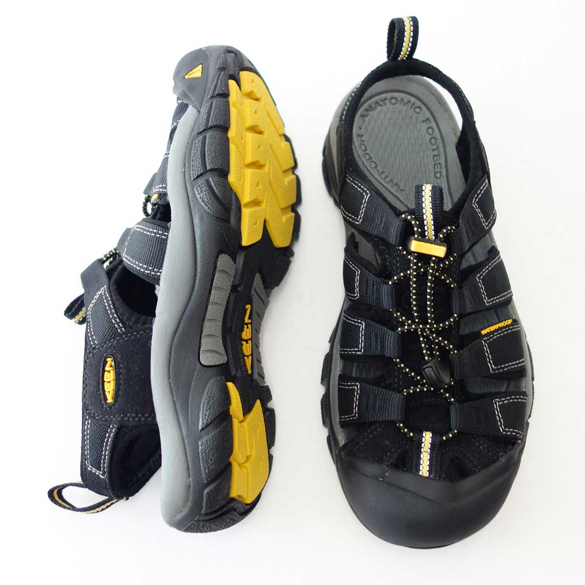 【KEEN キーン】Newport(ニューポート) H2 1001907(メンズ) キーン独自のハイブリッドサンダル カラー:Black(ブラック) 「靴」