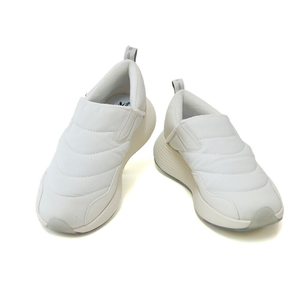 ReebokリーボックDMXCOMFORT+SLIPONWINTER10020816(レディース)コンフォートプラススリッポンウィンタースニーカー楽ちんシンプル白黒ホワイトブラック100208162100208163「靴」