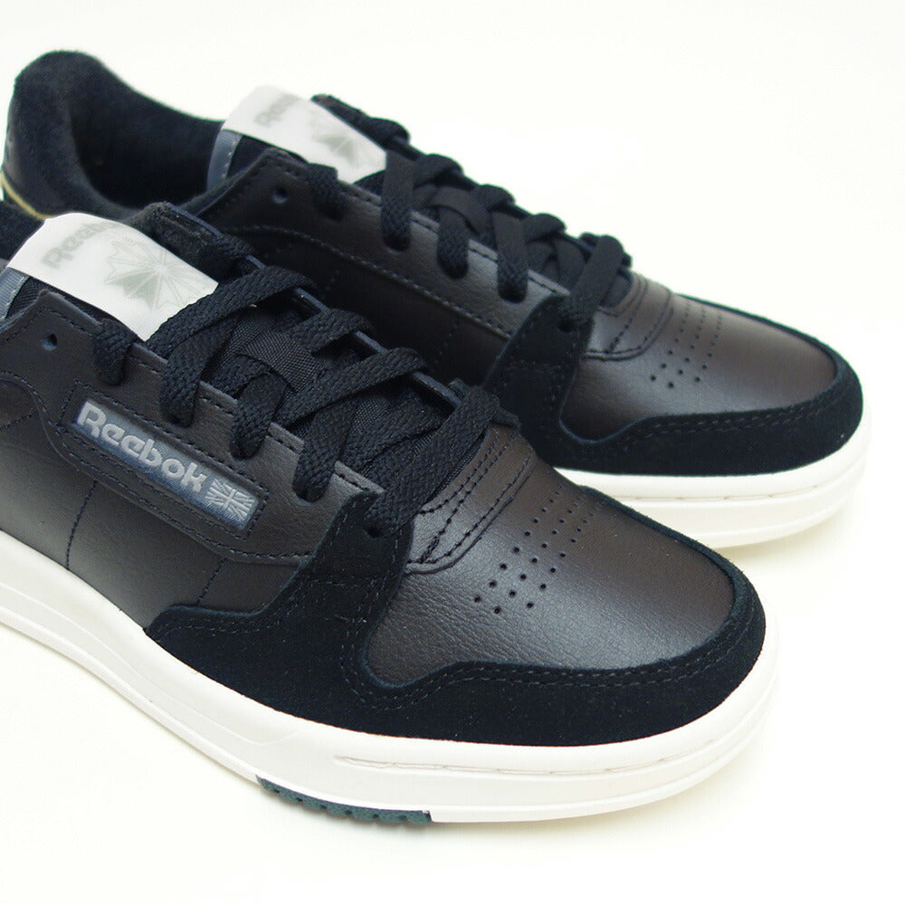 ReebokリーボックPHASECOURT100211202ブラック(ユニセックス)スニーカークラシックテニスシューズ「靴」