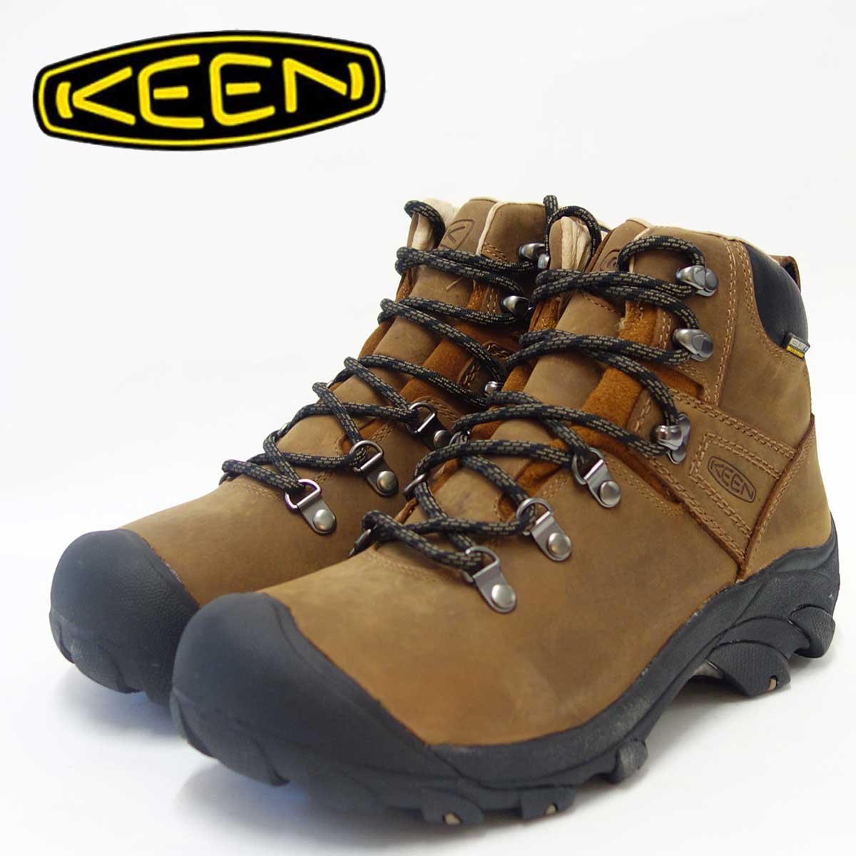 KEEN キーン Pyenees 1002435 ピレニーズ Syrup(メンズ) 防水仕様、オールレザーのハイキングシューズ 「靴」 父の日 ギフト