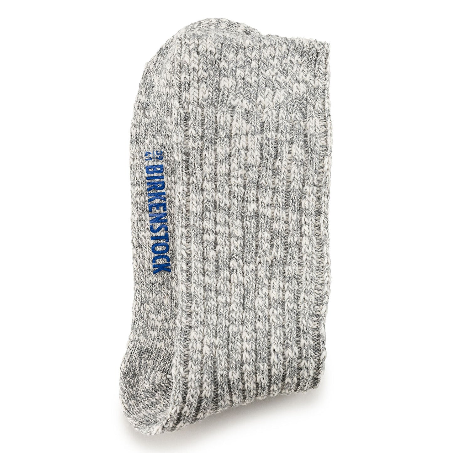 BIRKENSTOCK ビルケンシュトック COTTON SLUB(コットンスラブ) グレー/ホワイト 包み込まれるような優しいソックス
