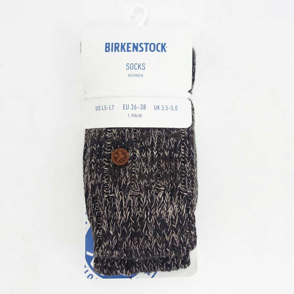 ビルケンシュトック BIRKENSTOCK コットンツイスト BROWN(トルコ製) 包み込まれるような優しいソックス