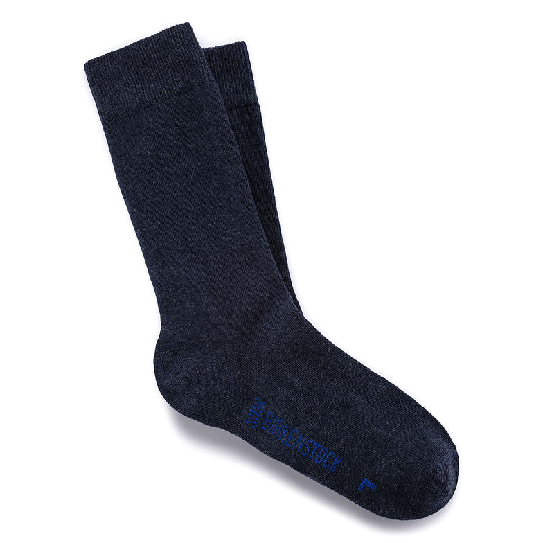 BIRKENSTOCK ビルケンシュトック COTTON SOLE(コットンソール) JEANS MELANGE(トルコ製) 包み込まれるような優しいソックス メール便可
