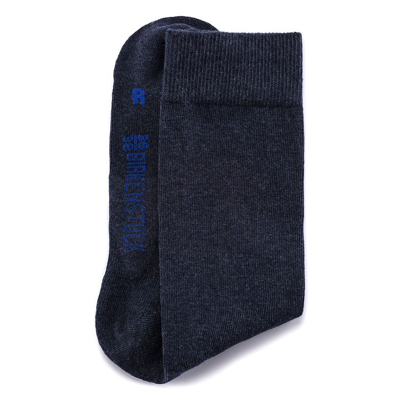 BIRKENSTOCK ビルケンシュトック COTTON SOLE(コットンソール) JEANS MELANGE(トルコ製) 包み込まれるような優しいソックス メール便可