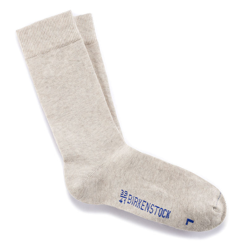BIRKENSTOCK ビルケンシュトック COTTON SOLE(コットンソール) BEIGE MELANGE(トルコ製) 包み込まれるような優しいソックス メール便可