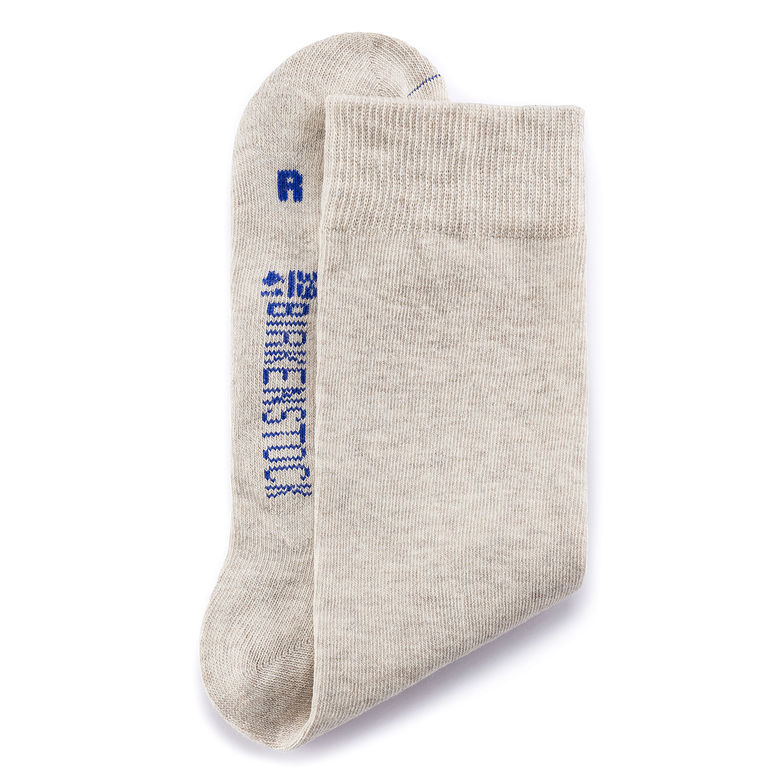 BIRKENSTOCK ビルケンシュトック COTTON SOLE(コットンソール) BEIGE MELANGE(トルコ製) 包み込まれるような優しいソックス メール便可