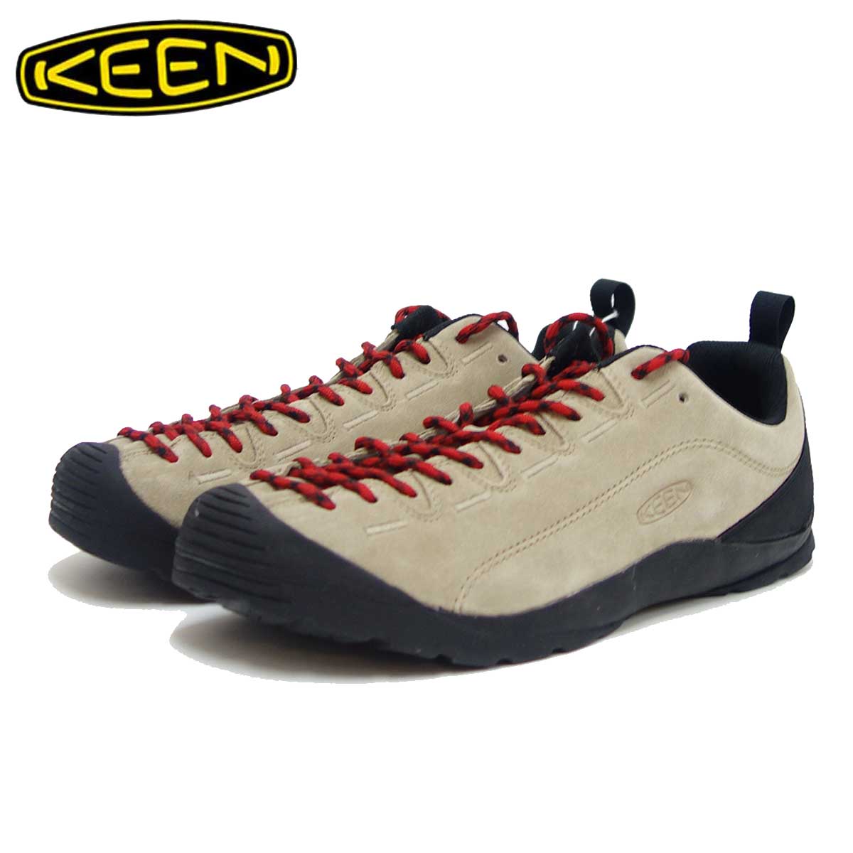 キーン KEEN JASPER ジャスパー 1002672(メンズ)カラー:SILVER MINK コンフォートラストのクライミングデザイン 「靴」