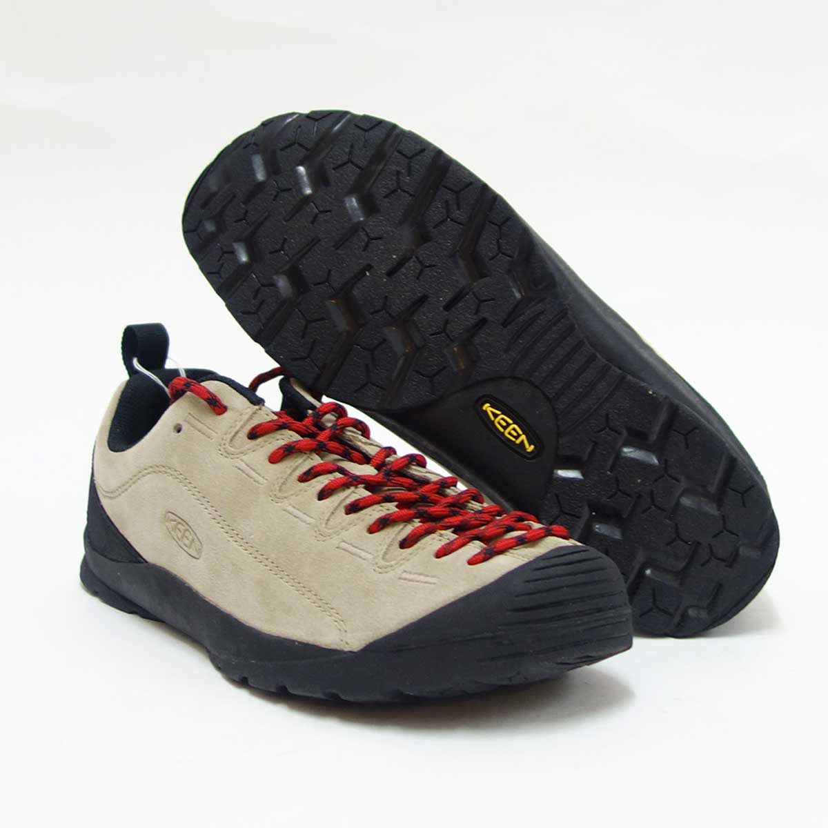 キーン KEEN JASPER ジャスパー 1002672(メンズ)カラー:SILVER MINK コンフォートラストのクライミングデザイン 「靴」