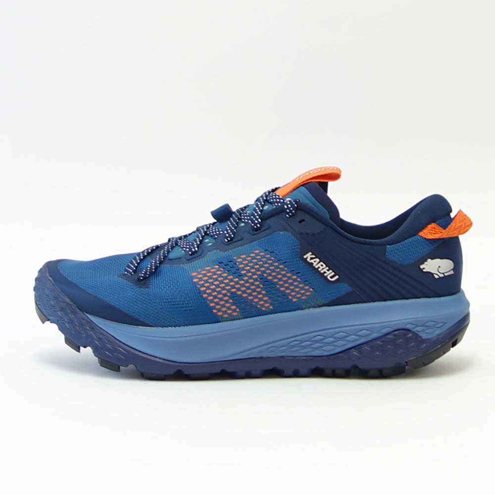 カルフ KARHU イコニ トレイル 100344 セットセイル/H.パンプキン(メンズ) IKONI TRAIL WR 山歩き 登山靴 アウトドア ランニングシューズ ウォーキング 軽量スニーカー「靴」