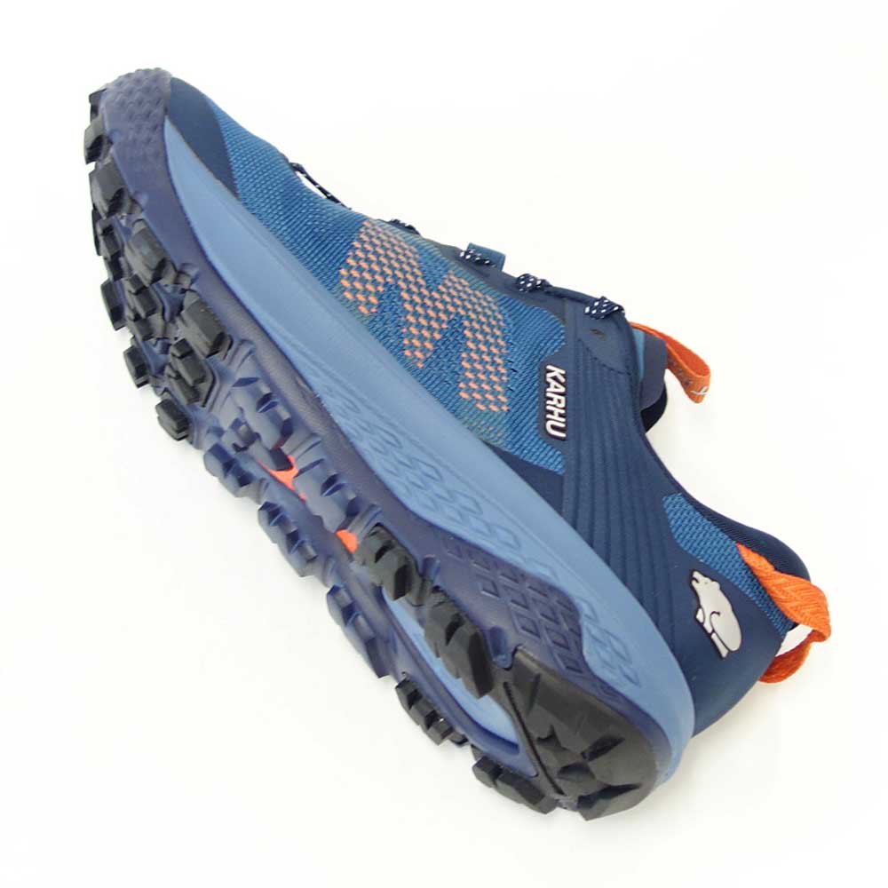 カルフ KARHU イコニ トレイル 100344 セットセイル/H.パンプキン(メンズ) IKONI TRAIL WR 山歩き 登山靴 アウトドア ランニングシューズ ウォーキング 軽量スニーカー「靴」