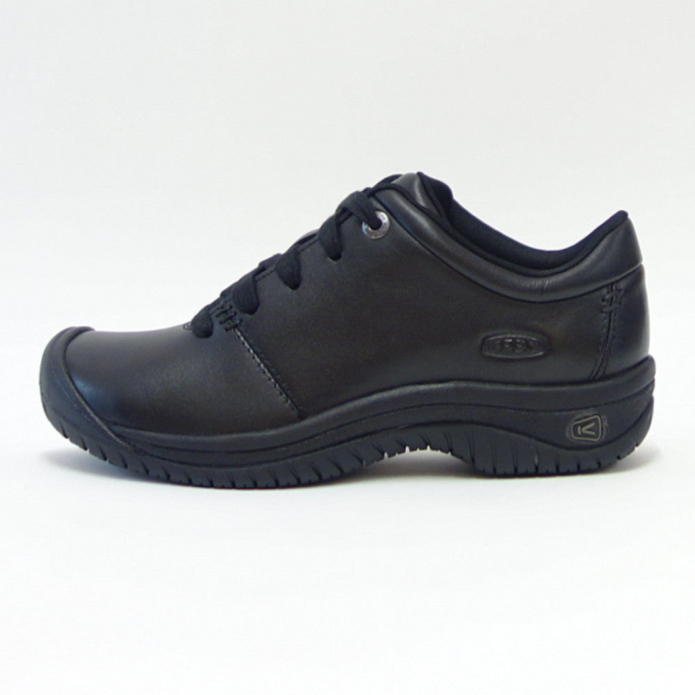 KEEN キーン PTC OXFORD 1006999 ピーティーシー オックスフォード ワークシューズ カラー:ブラック 防水 ビジネス ウォーキング (レディース)「靴」