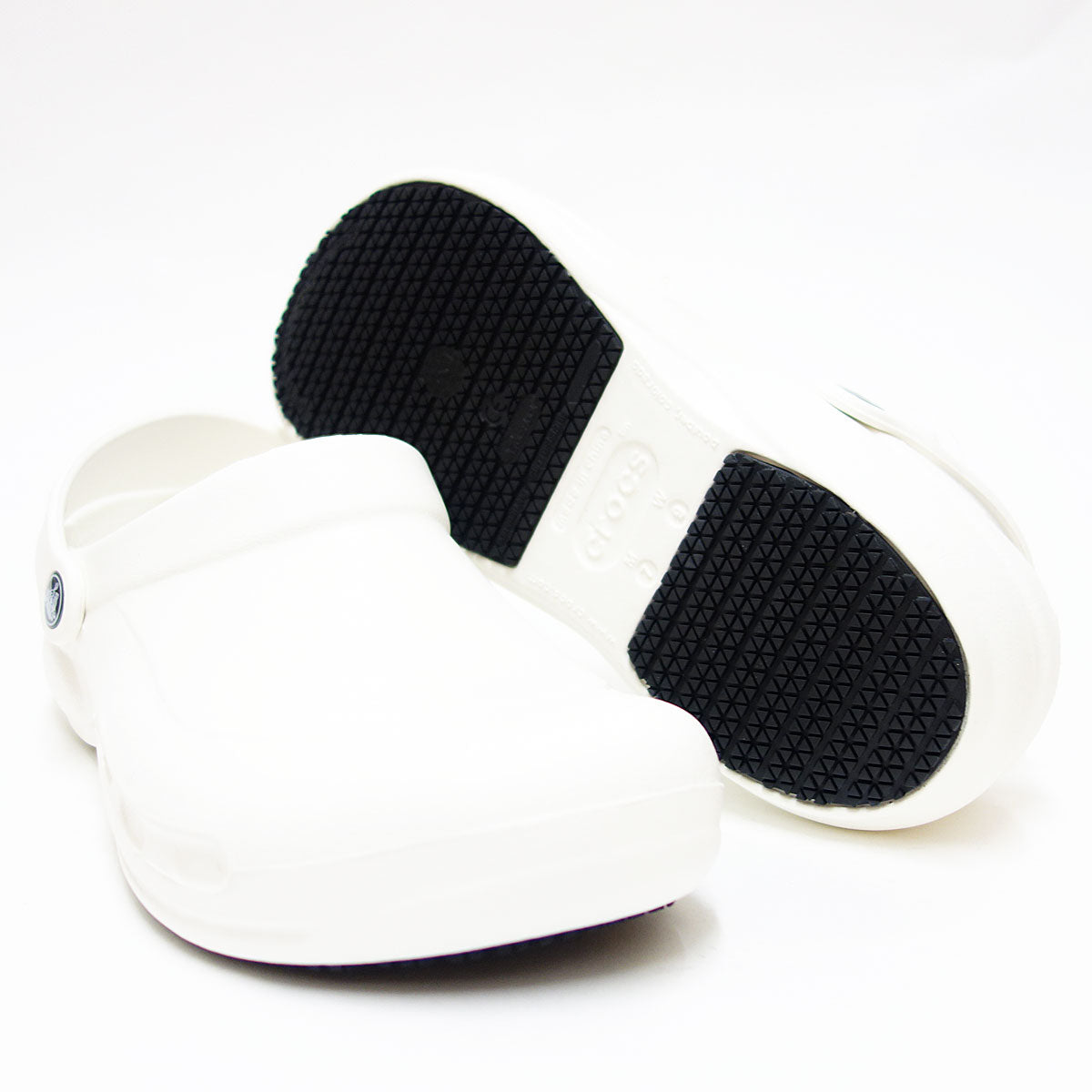 crocs クロックス bistro ビストロ 10075 ホワイト(ユニセックス) 水・油にも滑りにくいソール搭載 「靴」10P08Feb15