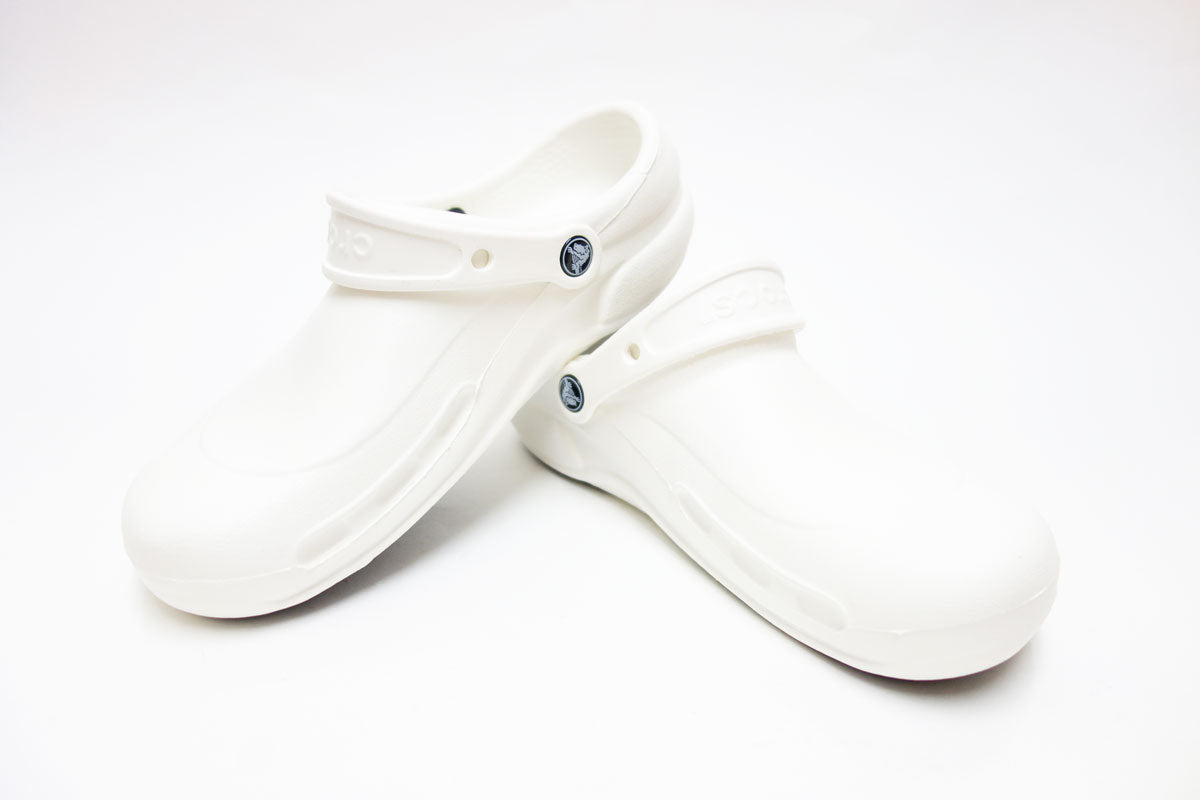 crocs クロックス bistro ビストロ 10075 ホワイト(ユニセックス) 水・油にも滑りにくいソール搭載 「靴」10P08Feb15