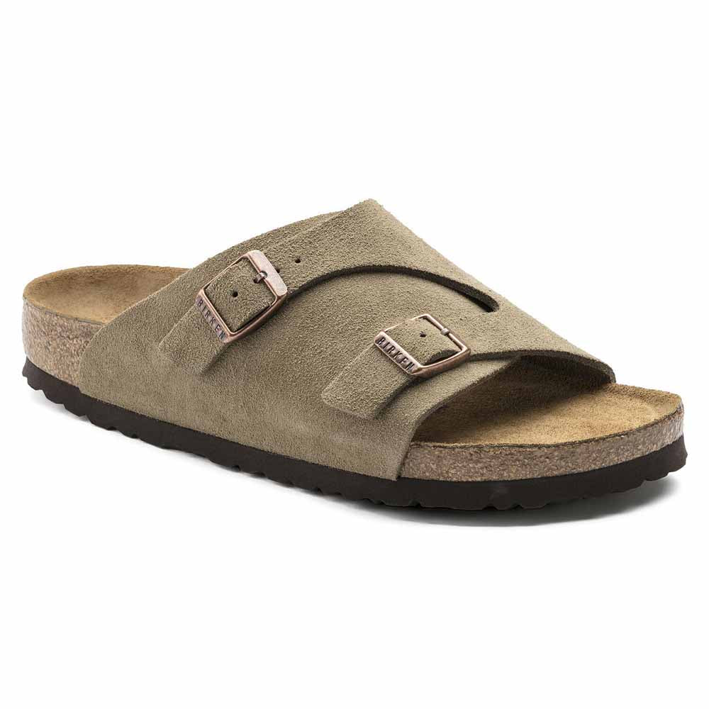 ビルケンシュトック BIRKENSTOCK Zurich Soft Footbed(チューリッヒ ソフトフットベッド)  1009532 トープ(スエードレザー) (ユニセックス サンダル レギュラーフィット)「正規輸入品」 「靴」