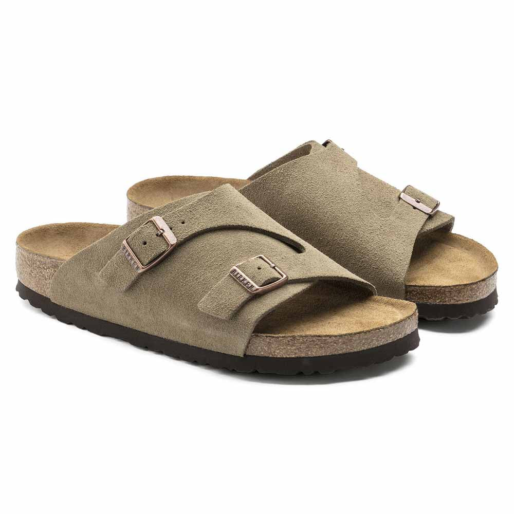 ビルケンシュトック BIRKENSTOCK Zurich Soft Footbed(チューリッヒ ソフトフットベッド)  1009532 トープ(スエードレザー) (ユニセックス サンダル レギュラーフィット)「正規輸入品」 「靴」