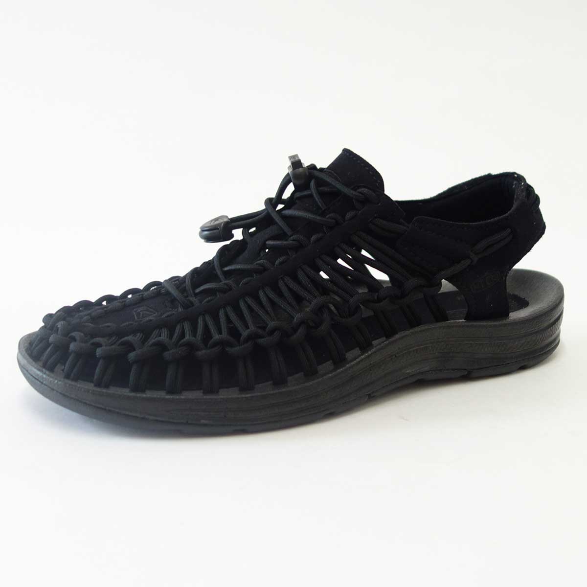 KEEN キーン UNEEK(ユニーク) 1014097(メンズ) キーン独自のハイブリッドサンダル カラー:Black/Black 「靴」