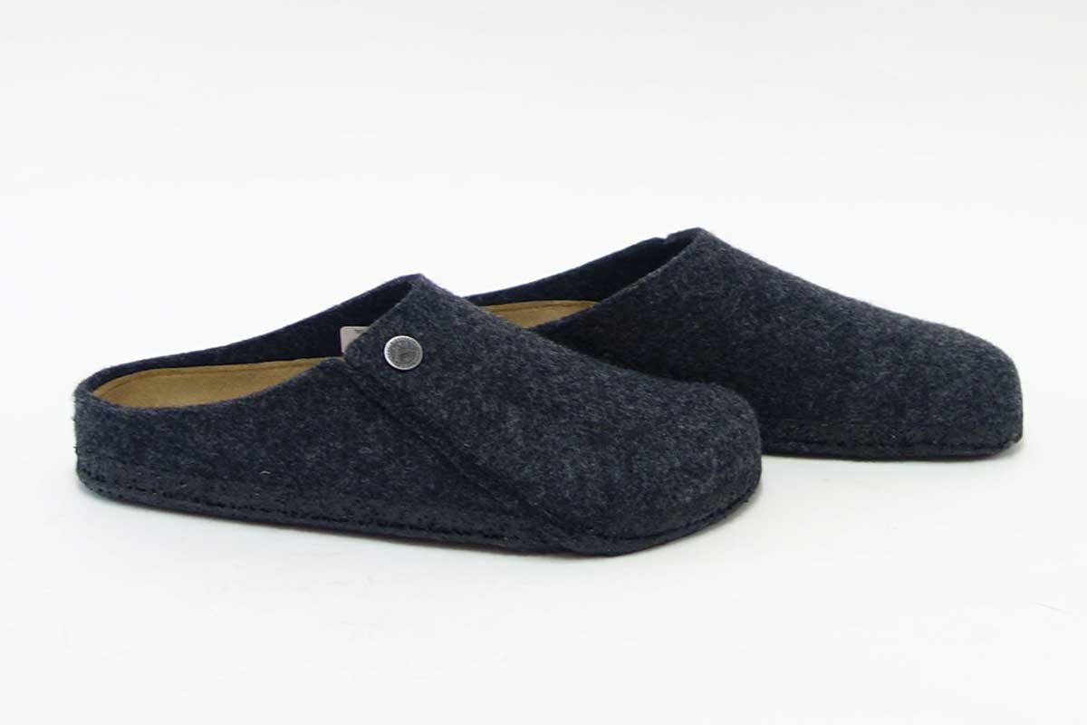 ビルケンシュトック BIRKENSTOCK Zermatt Rivet(ツェルマット)幅広(レギュラーフィット) 1014938(ウールフェルト/アンスラジット) 「靴」