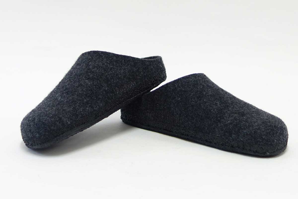 ビルケンシュトック BIRKENSTOCK Zermatt Rivet(ツェルマット)幅広(レギュラーフィット) 1014938(ウールフェルト/アンスラジット) 「靴」