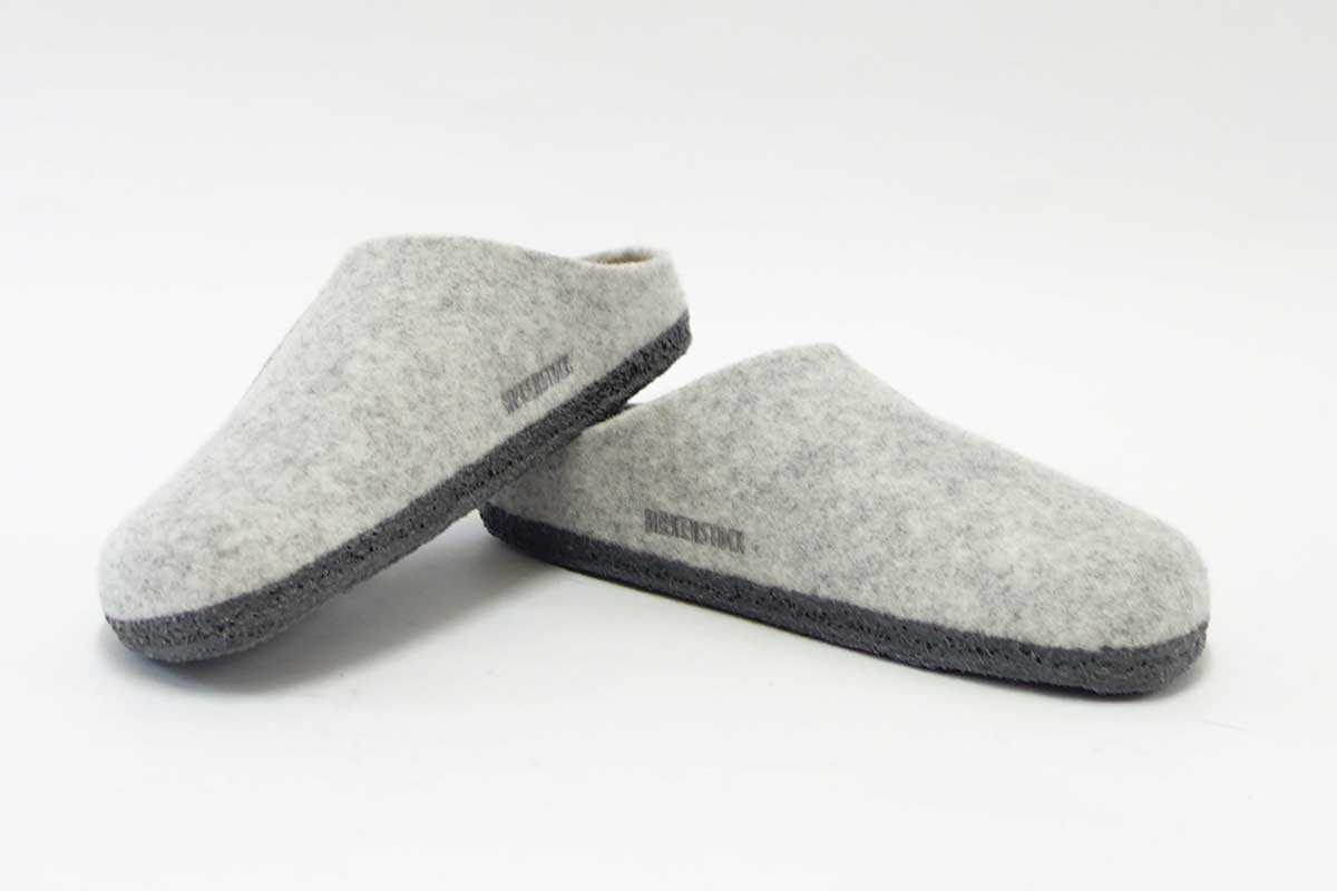 ビルケンシュトック BIRKENSTOCK Zermatt Rivet(ツェルマット)幅広(レギュラーフィット) 1015080(ウールフェルト/ライトグレー) 「靴」